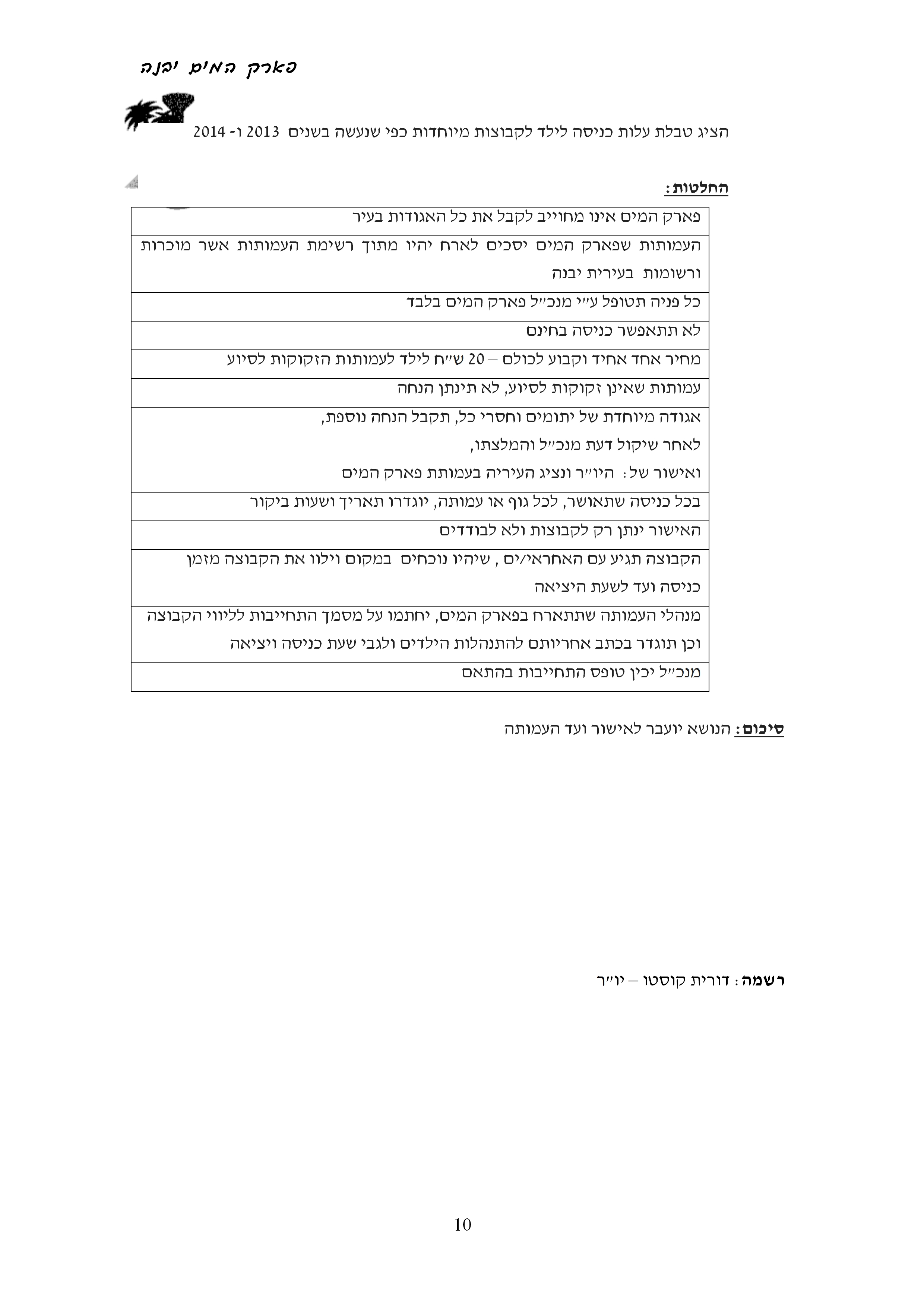 פרוטוקול עמותה 06.07.14