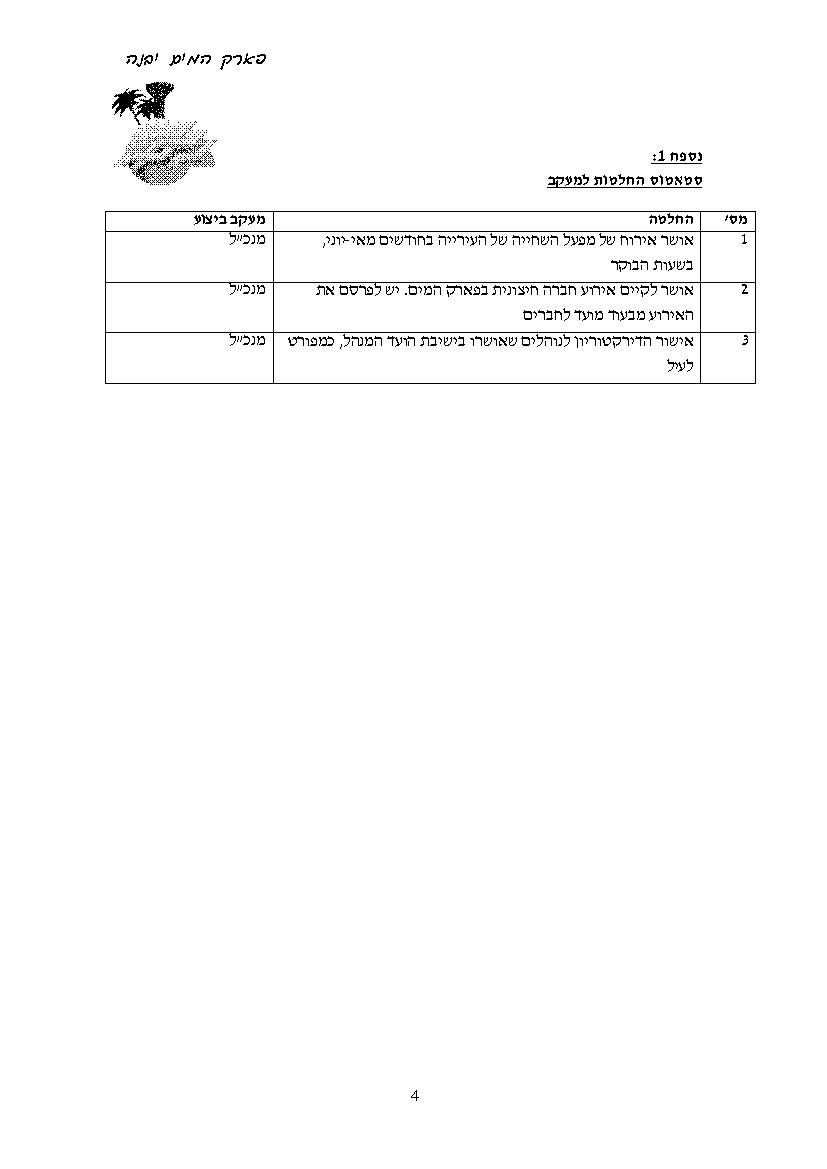 פרוטוקול מוה"מ חברה 03.5.15